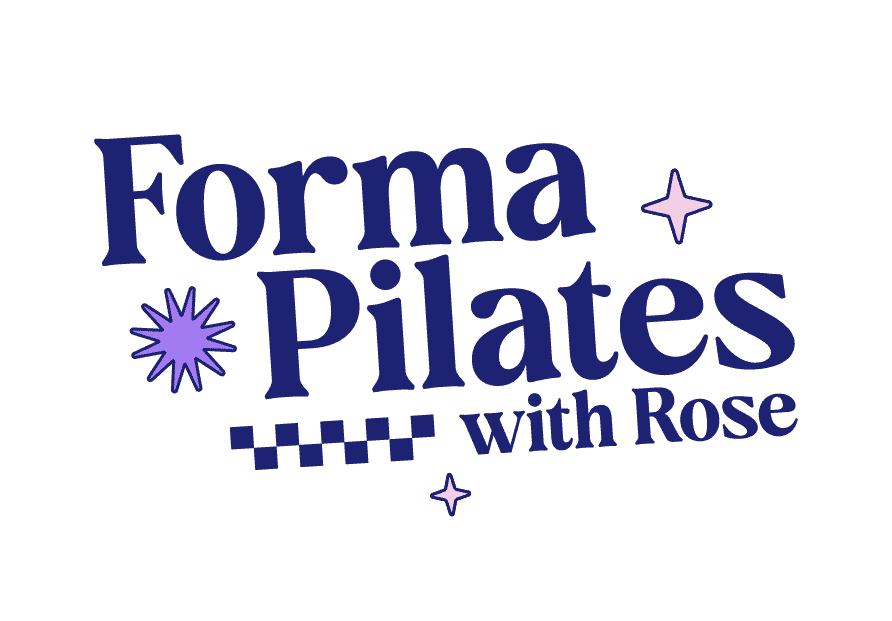 Forma Pilates with Rose Logo